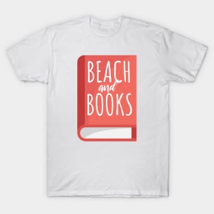 Bookworm beach and books T-Shirt